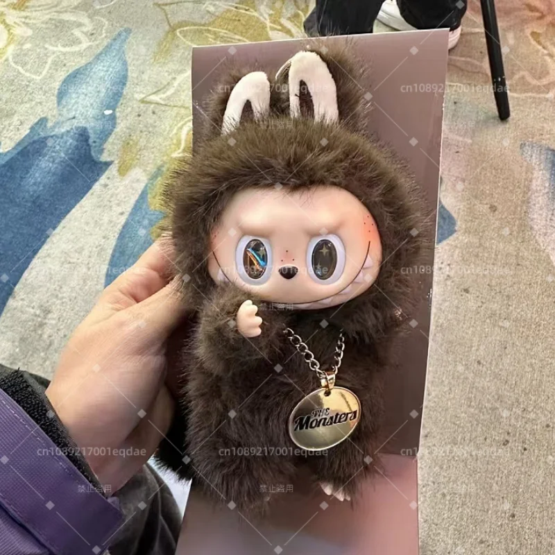 High Quality Monsters Labubu Series Zimomo Big Chief 1:1 Handmade Change Baby 17cm Cute Dolls Girls Toys Ornament Birthday Gifts