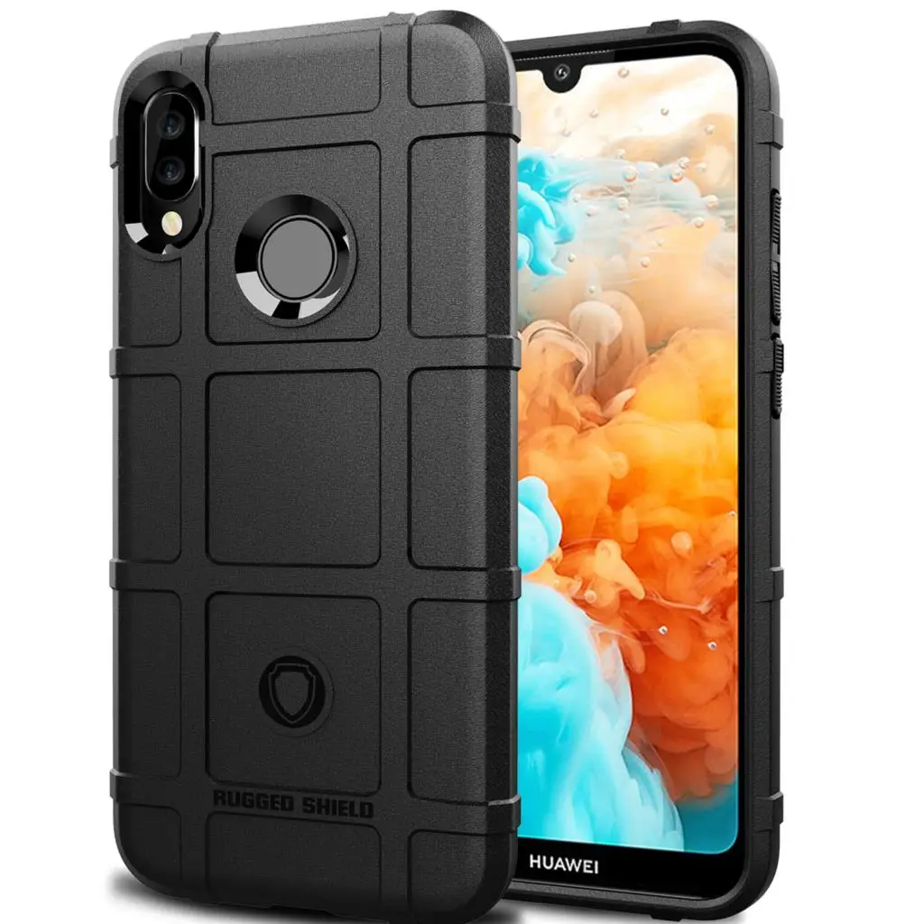 Case For Huawei Y6S Y9 Prime Y5 Y6 Y7 2019 Armor Silicone Durable Shield Back Cover For Huawei Y6 Prime 2019 Shockproof Case