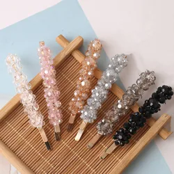 Barrettes à cheveux géométriques en métal pour femmes et filles, pince à cheveux élégante, épingle à cheveux, accessoires pour cheveux, mode coréenne, personnalité, nouveau, 1 pièce