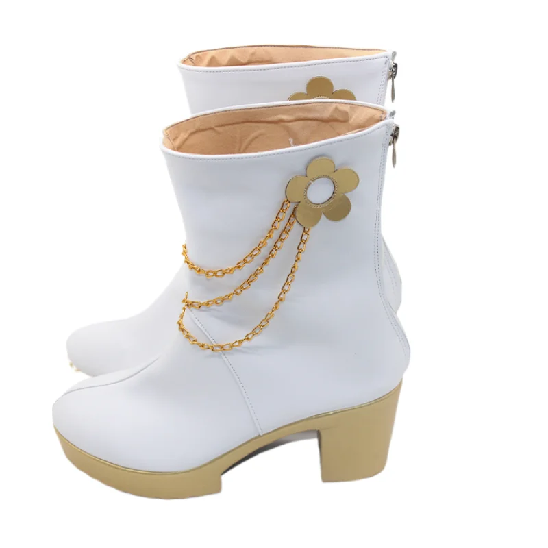 Anime Movie K-Pop Demon Hunters Mira Scarpe Cosplay Stivali Accessori per feste di Halloween Realizzati su misura