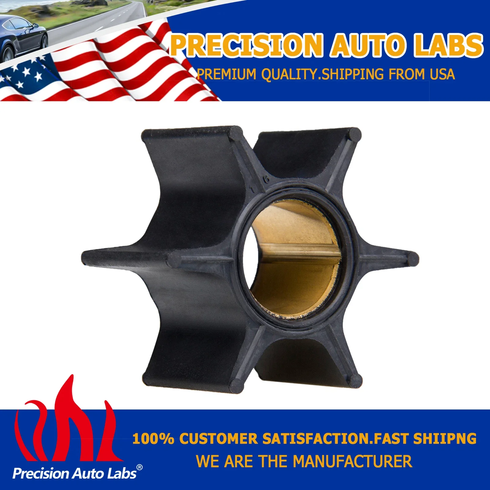 

Water Pump Impeller 47-89984T4 for Mercury Outboard 75/90/115/125/150 Boat Motor