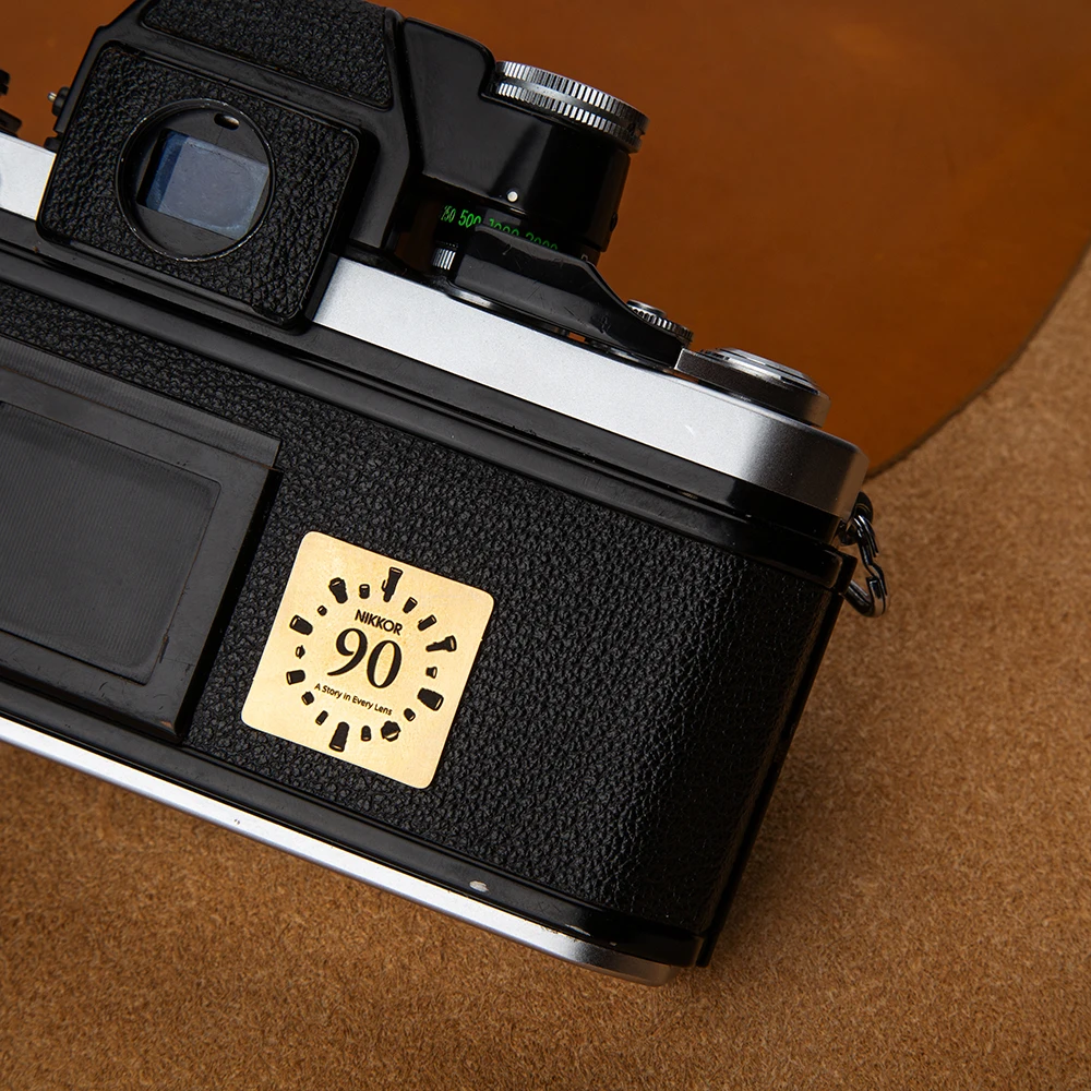 

Metal Decorative stickers For Nikon ZF F F2 Sony Canon Fujifilm Film Camera Camera Decorations Photography Accessories