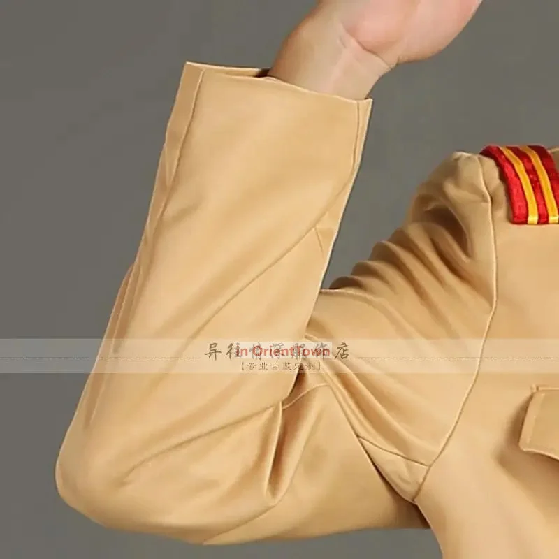 Japan Soldier clothing uniform monitor major Da Zuo clothing drama stage costumes The Second War War Imperial Japanese Army