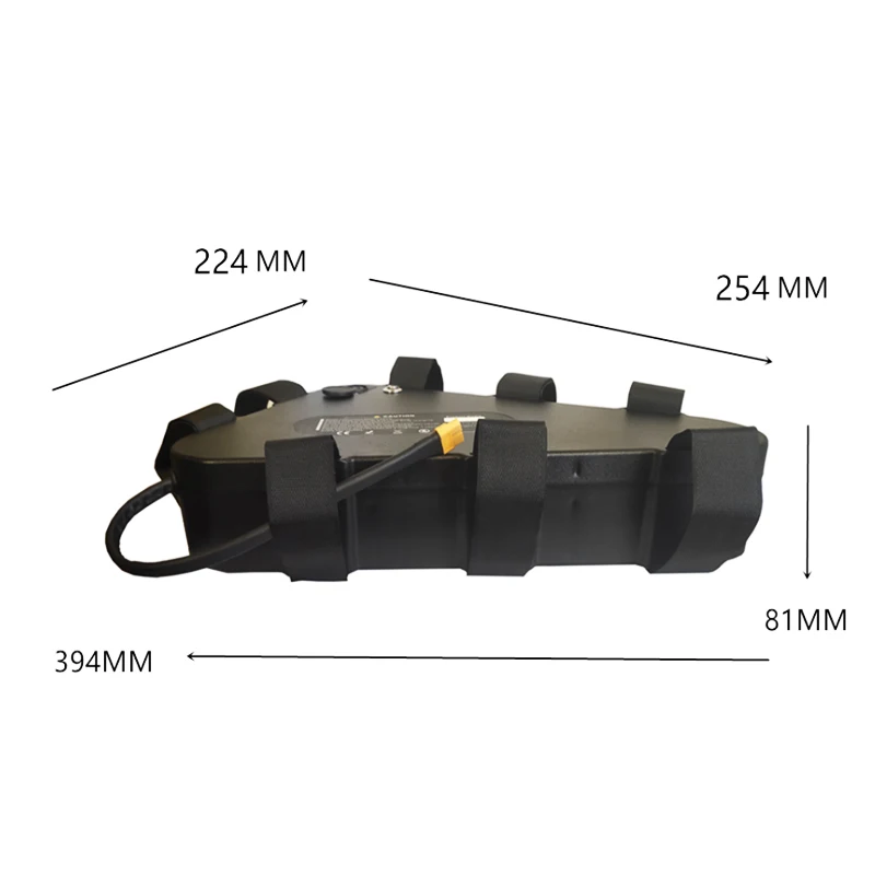 Imagem -02 - Bloco do Tes-la-g para a Bicicleta Elétrica Bateria do Triângulo 52v 30ah 2000w 1500w 750w 500w