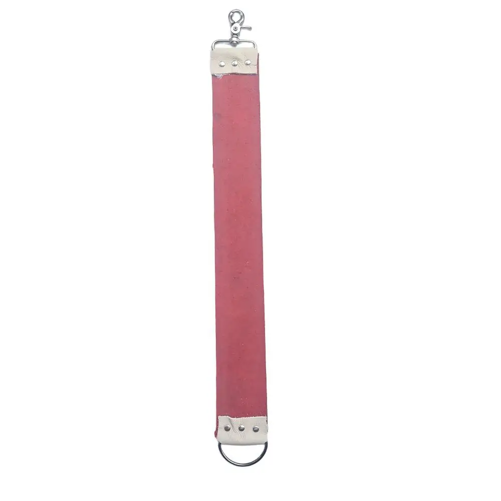 Professional Dual-Sided Leather Strop  belt for Straight Razor Sharpening and Polishing