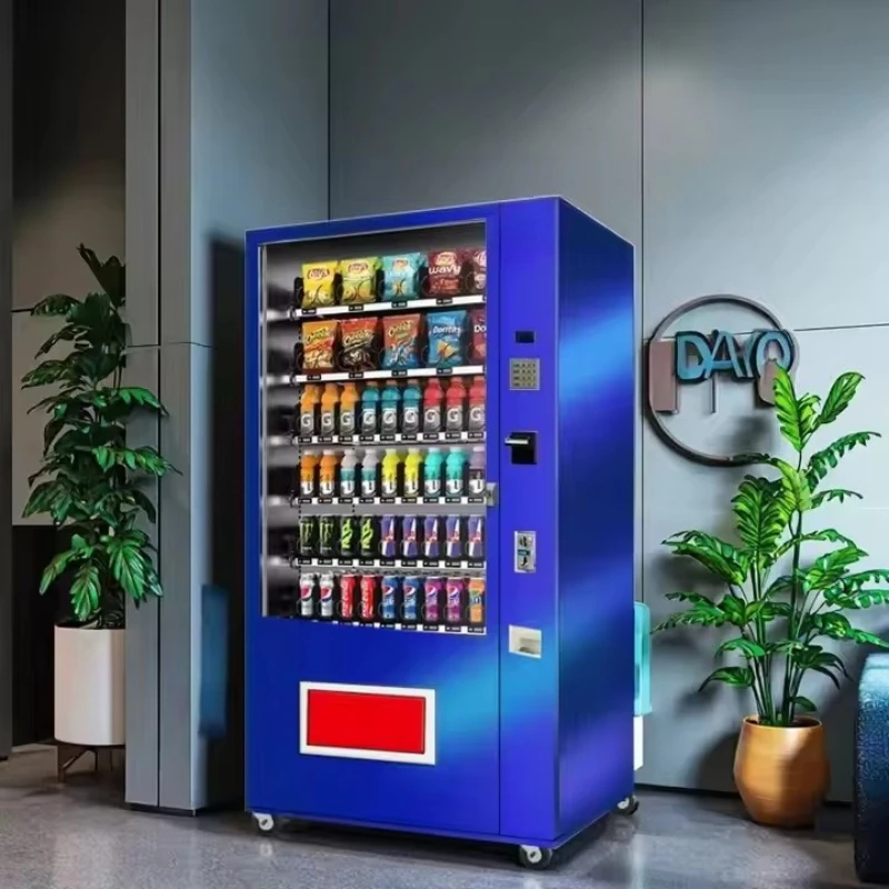 Commercial Beverage Snack Vending Machine Smart Retail Solution Touch Screen Equipment