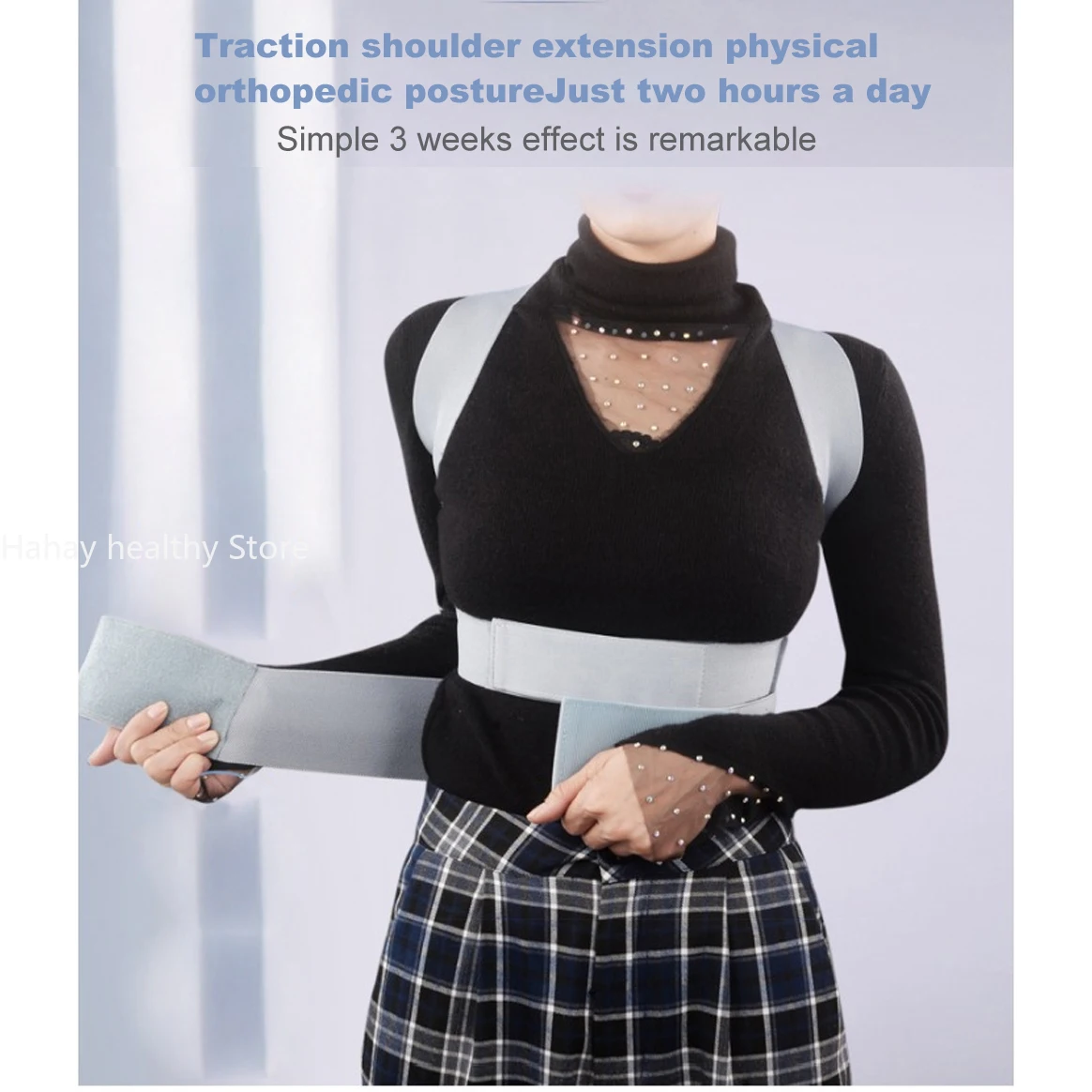 Invisible Chest Orthopedic Device Back Brace Supports Medical Bone Waist Belt Spine Support Men Women Breathable Lumbar Corset