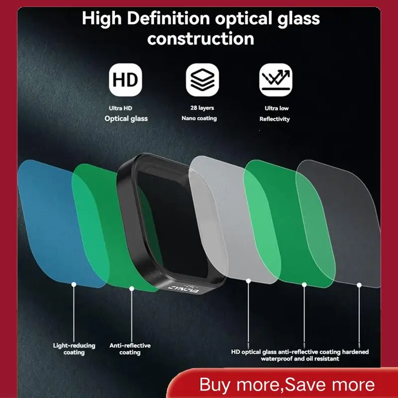 

For Gopro Hero 13 Lens Filter ND8 ND16 ND32 CPL Filters Set Cinematic Motion Blur For Go Pro Hero 13 Accessories-AAAE