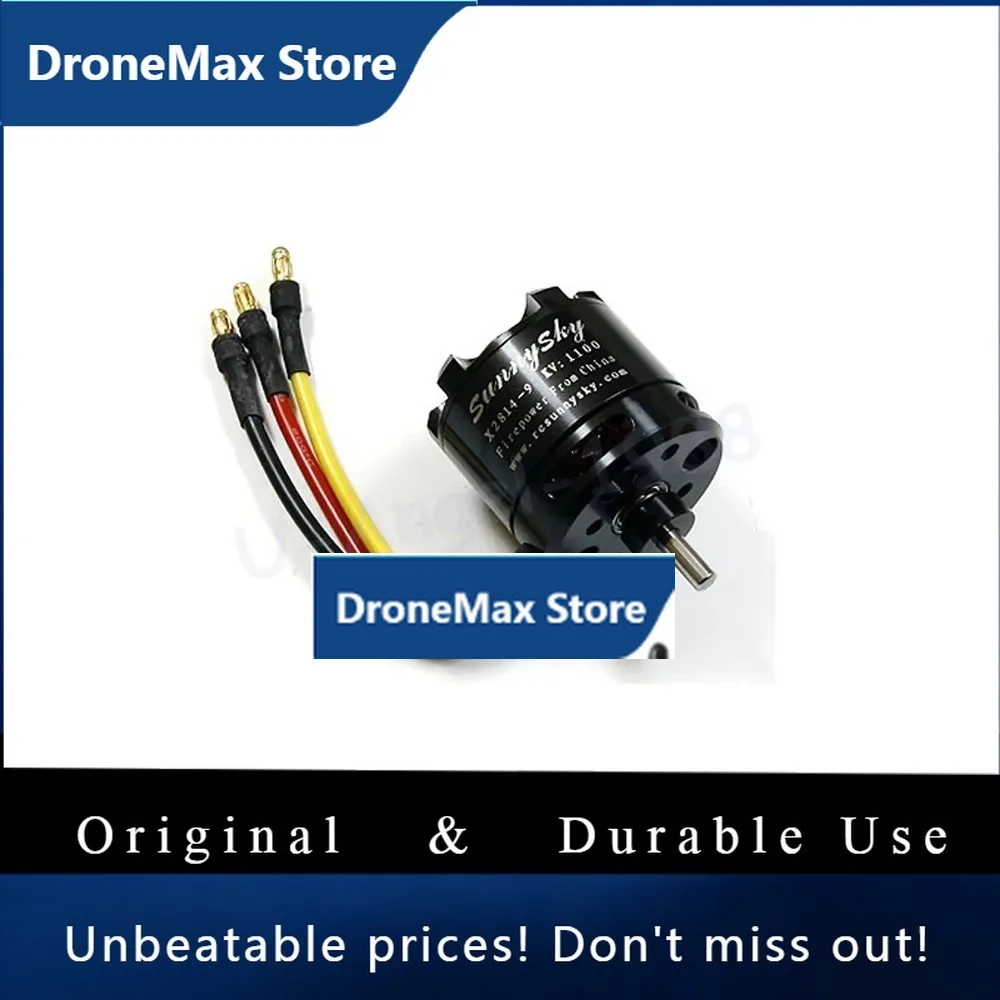 DroMa1Pcs SunnySky X2814 900KV 1000KV 1100KV 1250KV 1450KV Outrunner External Rotor Brushless Motor ForRC Aircraft Quadrocopter