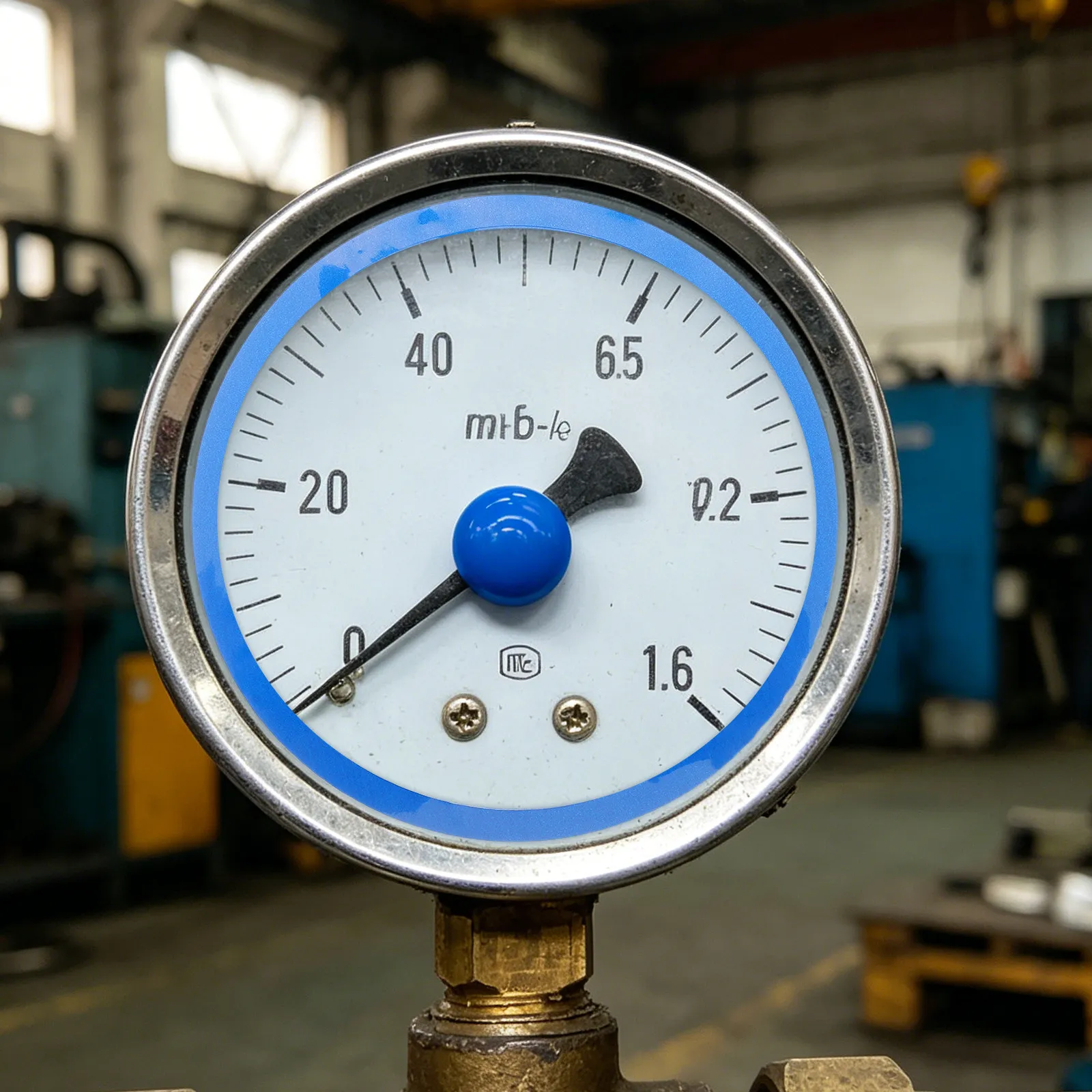 10Pcs Pressure Gauge Marking Stickers Waterproof Reflective Self Adhesive Safety Labels Industrial Dashboard Round Dial