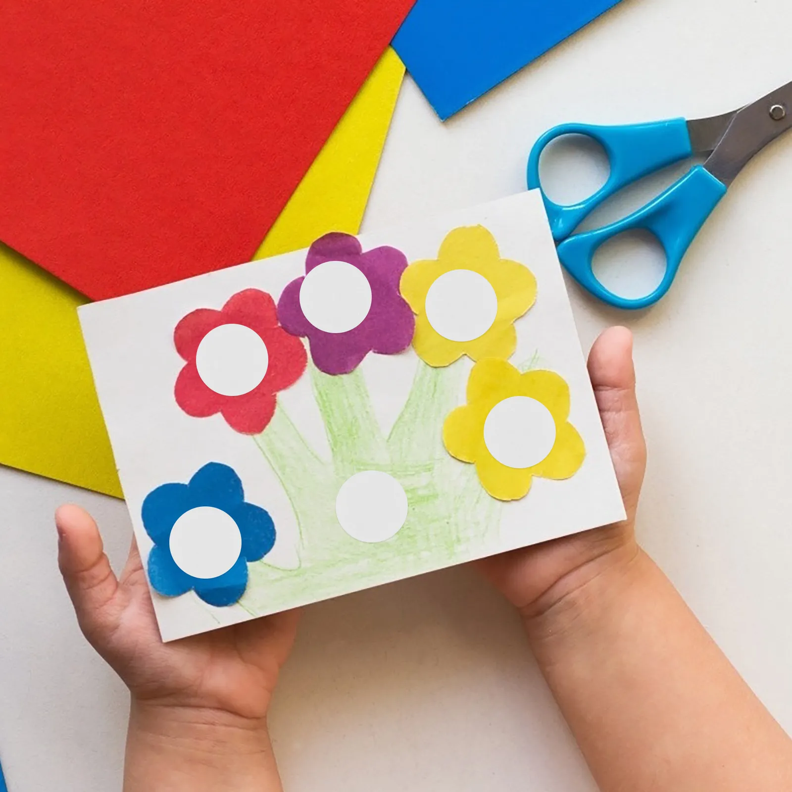 

300 шт. прозрачных круглых клейких точек, прочные двусторонние многоразовые акриловые наклейки для бумаги, стекла, металла, ткани, стен