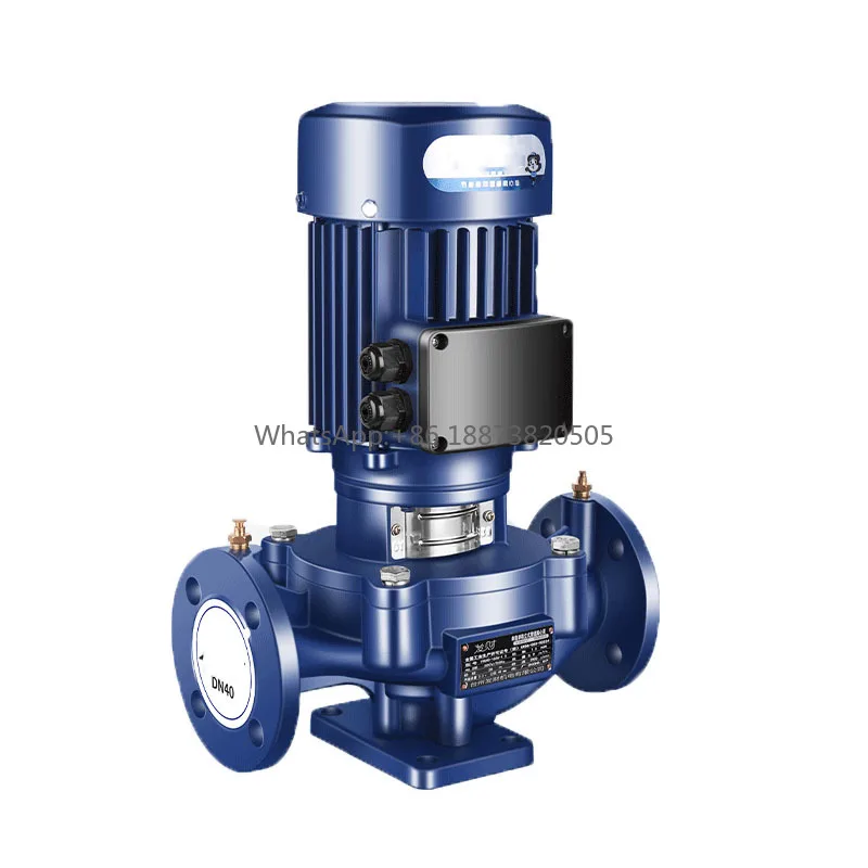 Pipeline Centrifugal Pump Water Horizontal Centrifugal Pump Single Stage Single Suction Centrifugal Vertical Inline Booster Pump