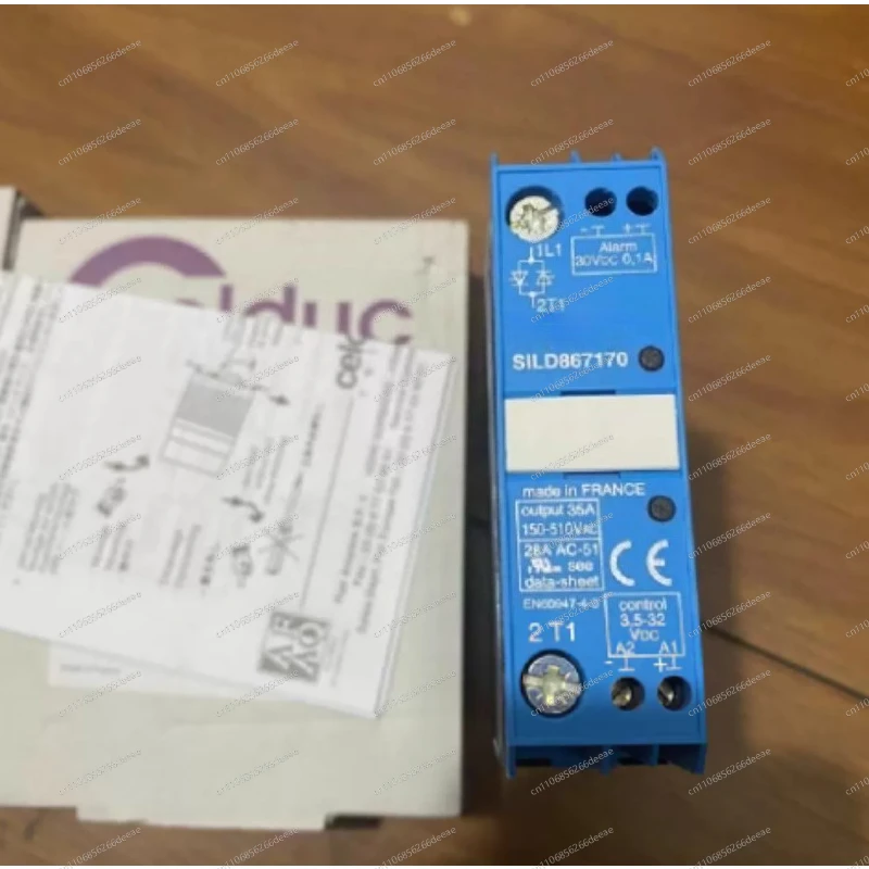 SILD845160 Single-Phase Solid State Relay – Zero-Cross, 32A 70-280VAC, 3-32VDC Input, DIN Rail Mount, with Diagnostic Function