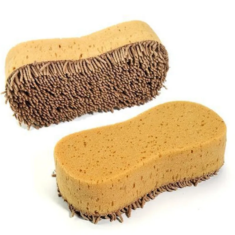 Multipurpose Extra Large Size Car Washing Sponge Easy Grip Super Soft Fiber Cleaning Sponge Car Salon Beauty Tools Wholesale