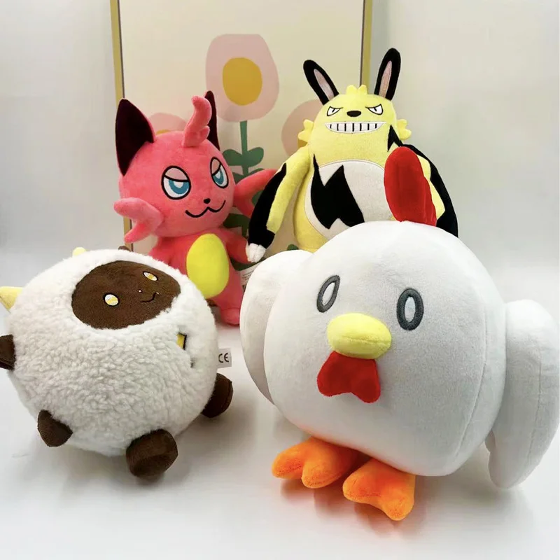 Palworld Plush Toy Chikipi Tanzee Cattiva Lamball Chikipi Chillet Grizzbolt Vanwyrm Teafant Lifmunk Depresso Pengullet Doll Toys