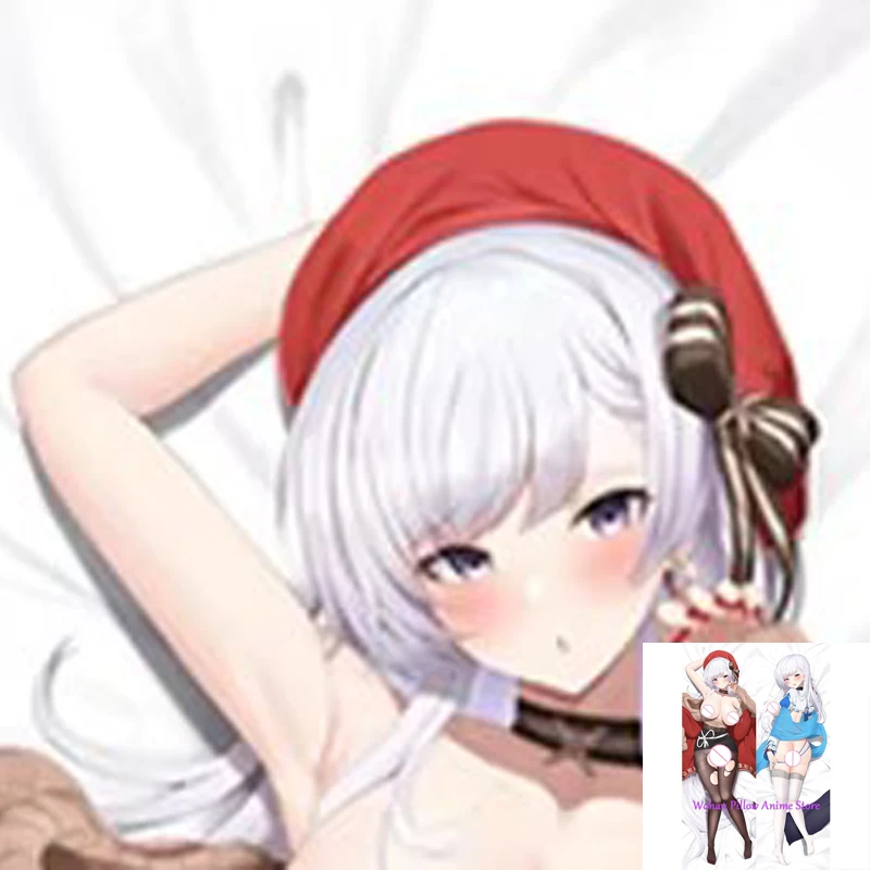 

Dakimakura Anime Pillow Cover Belfast Double Sided Print Life-size Halloween Christmas Decoration
