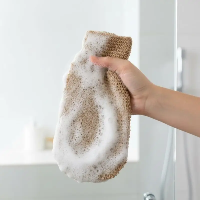 HighQuality Ramie Jute Bath Exfoliating Belt for Enhanced Shower Experience