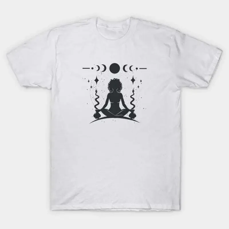 T-shirt déesse de la méditation S 5XL, expédition rapide