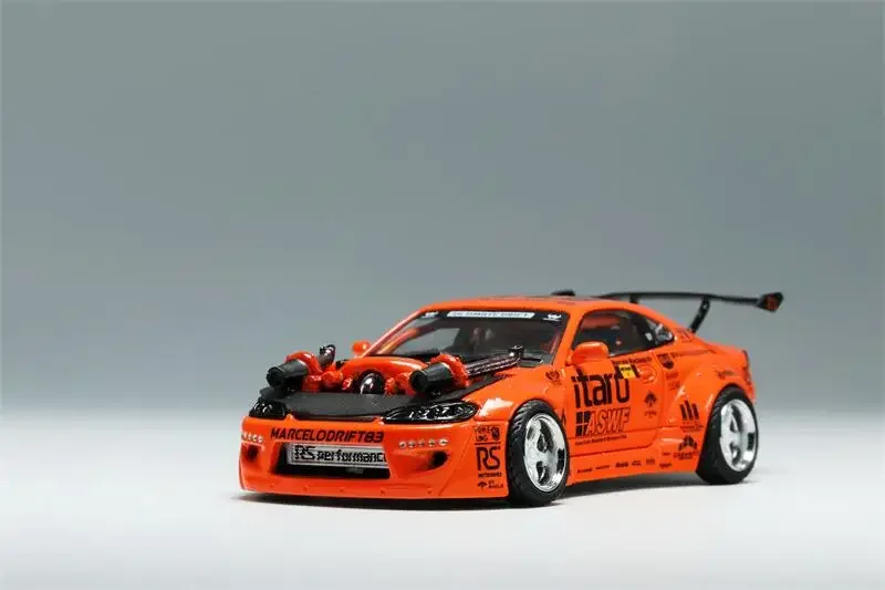 

**Pre-Order** YS 1:64 S15 4.0 V8 Orange limited999 Diecast Model Car