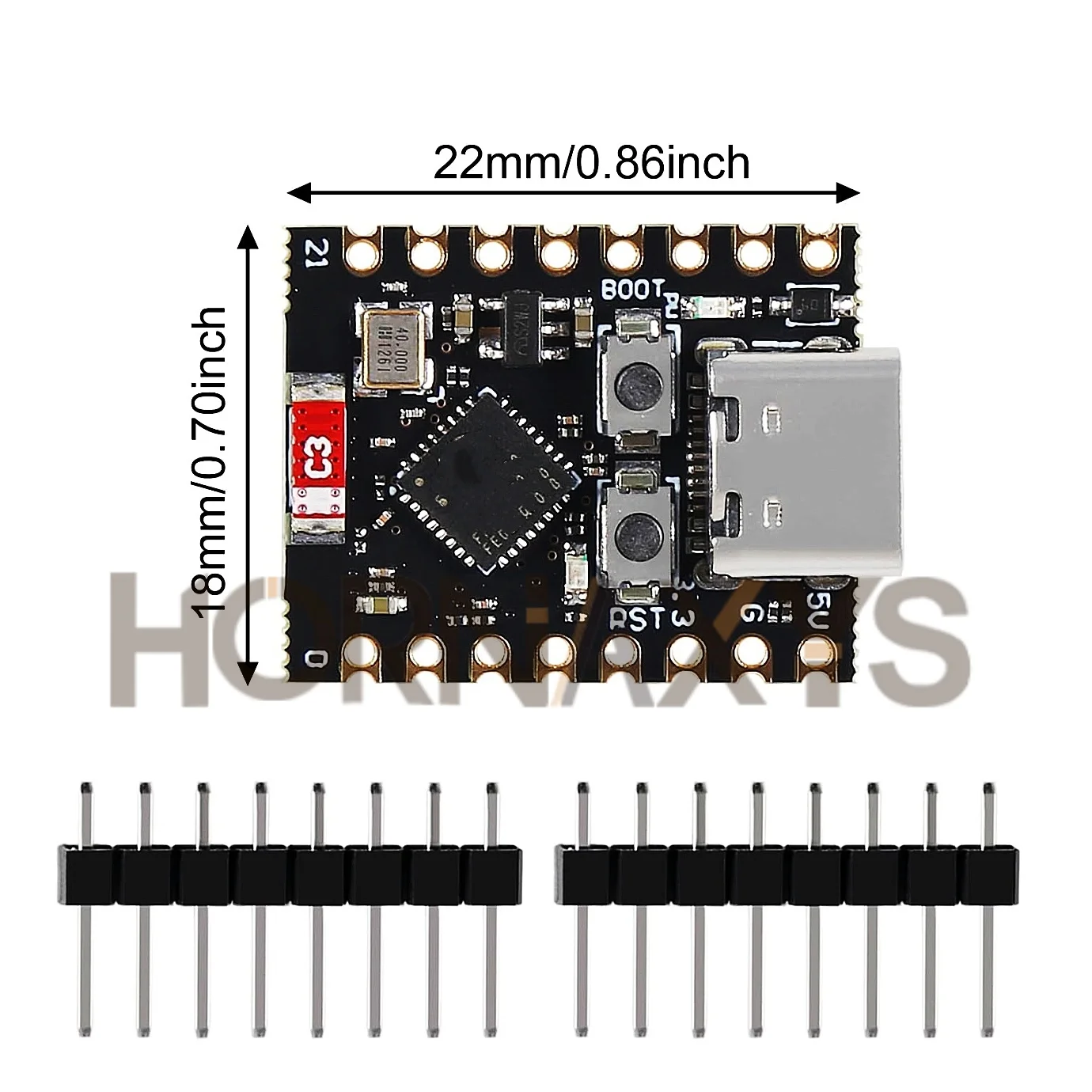 1-10PCS/ESP32 C3 Development Board Modules Mini Wifi BT Bluetooth Module  Processor  RISC-V ESP32-C3 SuperMini  4M flash Type-C