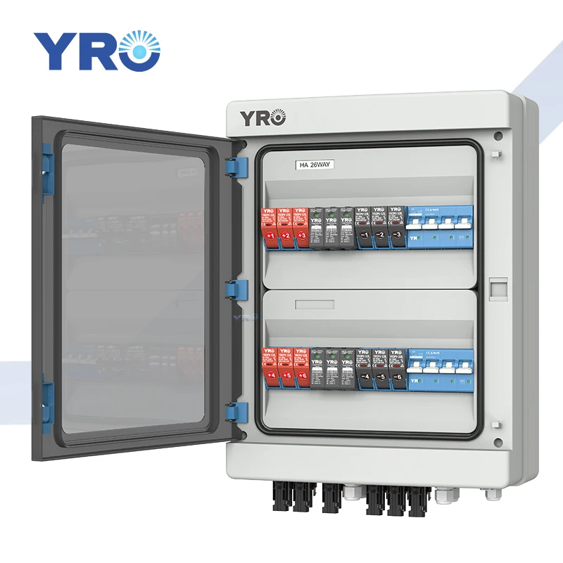 YRO Fabbrica di sistemi solari HA 6/2 1000V 26 vie Interruttore automatico OEM Impermeabile IP66 di alta qualità per esterni
