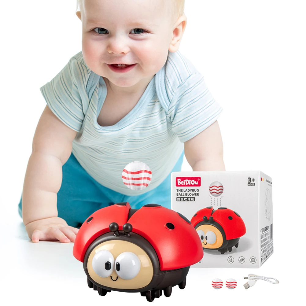 مضحك الخنفساء العائمة الكرة لطيف كراب الحوت العائمة الكرة اللعب الكهربائية التعليم المبكر التركيز لعبة التدريب لعب للبنين بنات #3