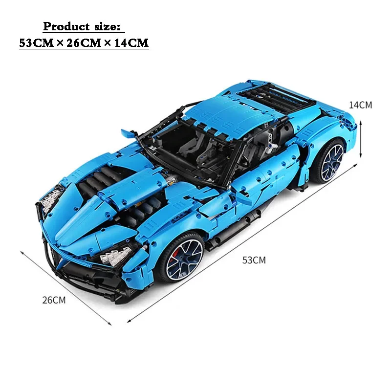 MOC 31189 Sports Car Building Block Compatible with LepinBlock J906 Guard Big Sports Car Educational Toy Birthday GiftS