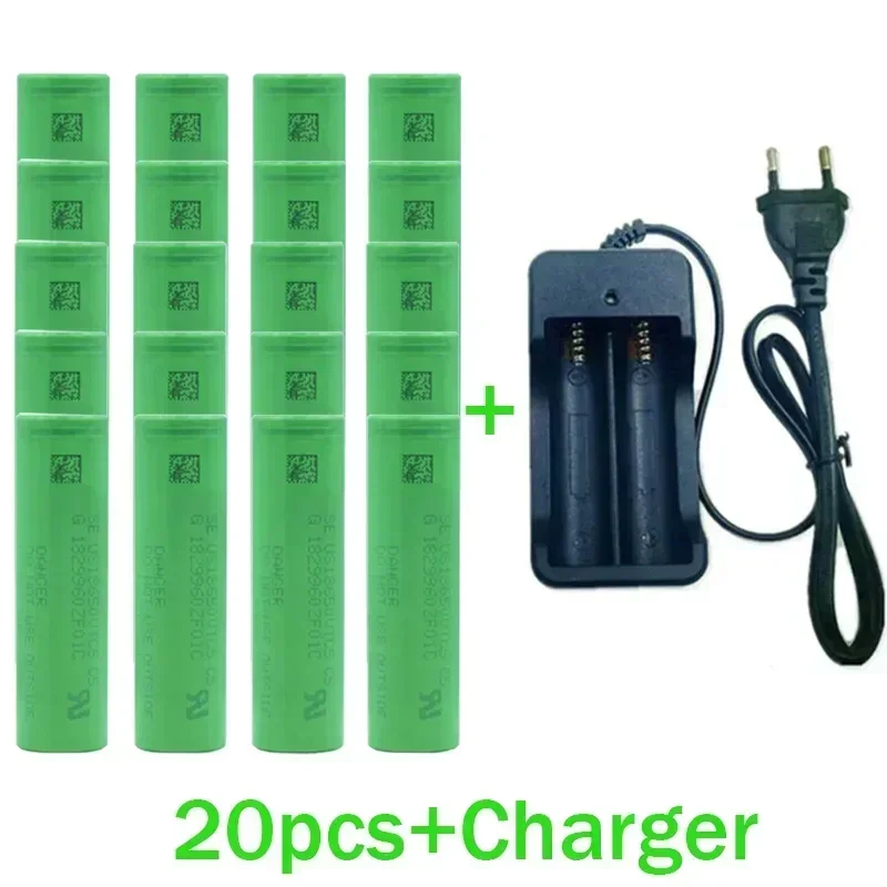 18650 Battery 2024NewBestselling VTC5 Li-ion 3.7V 2500MAH+Charger RechargeableBattery Suitable Screwdriver Battery