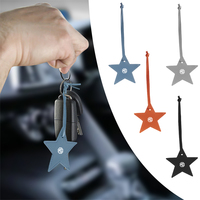 Car Keychain Ring Decor Rearview Mirror Star Badge Pendant For Morris Garages MG Motors ZS EHS ONE EV 3SW Hector X-Power Saloon