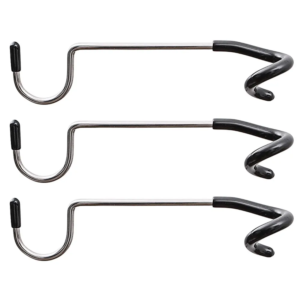 

3Pcs S-Shape Tent Light Hook Hanger Heavy Duty Metal Camping Light Holder Outdoor Hanging Accessory for Lanterns Gear Storage