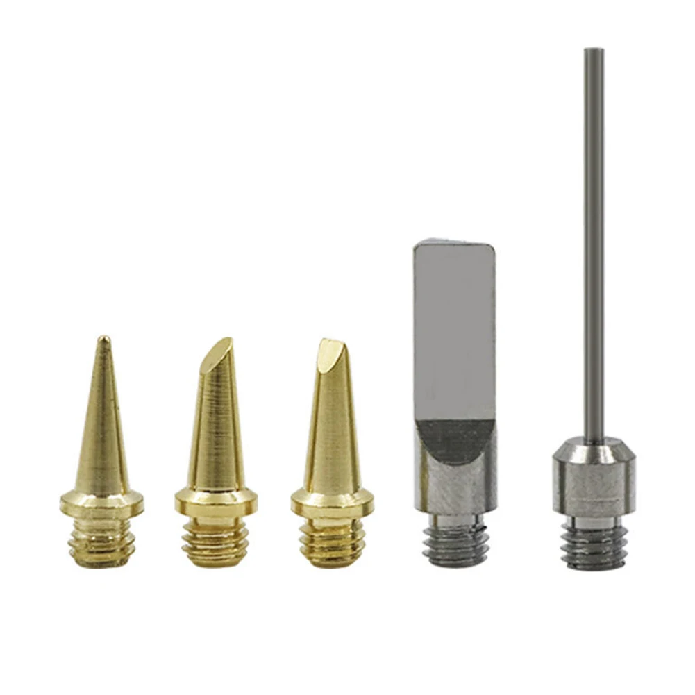 Rework Accessories Welding Kit Torch Soldering Iron Tip Soldering Tips Copper Gas Iron Replaceable Tool Silver