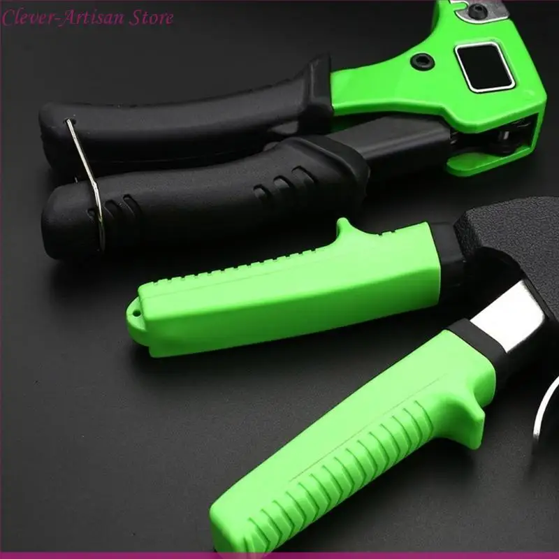 E06B Carbon Steel Riveter Heavy Duty Rivet Hand Tools Lightweight Blind Rivet Manual Professional Riveter Riveter Gutter Repair