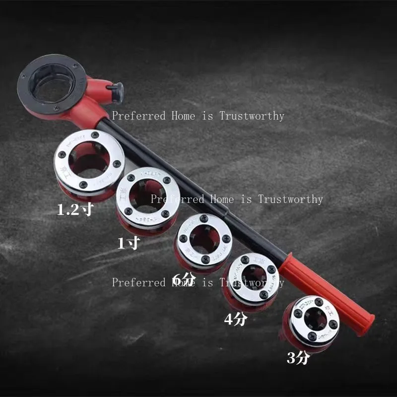

Тип 62, 4/6 очков/1/2 дюйма, ручная оболочка, резьбонарезной штамп, британский стандарт, трубная резьба BSPT