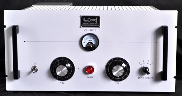 LC-100 CL300B 300B 6N8P amplificador de tubo de un solo extremo con amplificador combinado de preapa interruptor de volumen de 60 niveles 14W × 2 4/8ohm