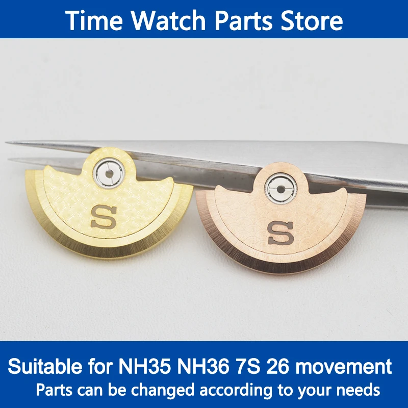 

Oscillating Weight Modified Rotors Fit Japan NH35 NH36 NH38 NH39 Movements Modified Replacement Compatible Watch Parts