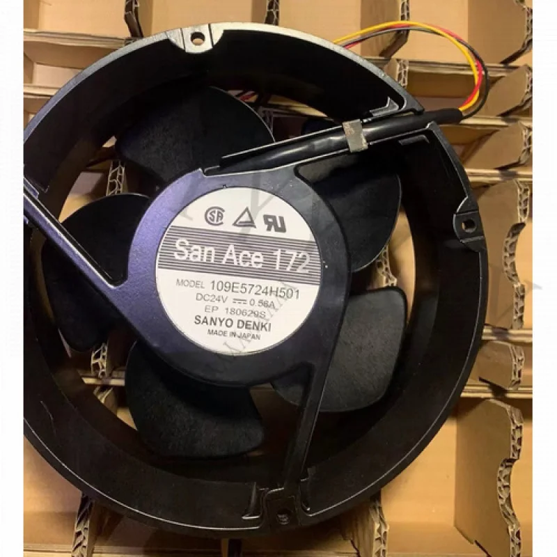

Y+SANYO 109E5724H501 DC24V 0.58A 172*150*51MM Aluminium Frame Axial Fan