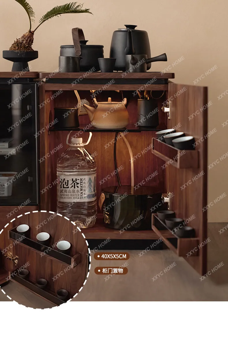 SLSolid wood side cabinet, locker under desk, mobile storage cabinet