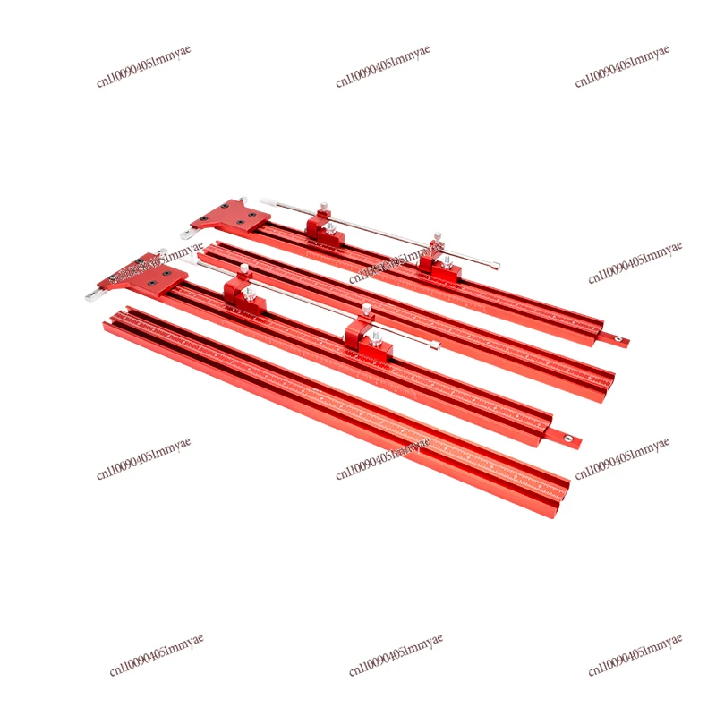 

Woodworking track Parallel track Electric circular saw Cutting plate Positioning open plate Red