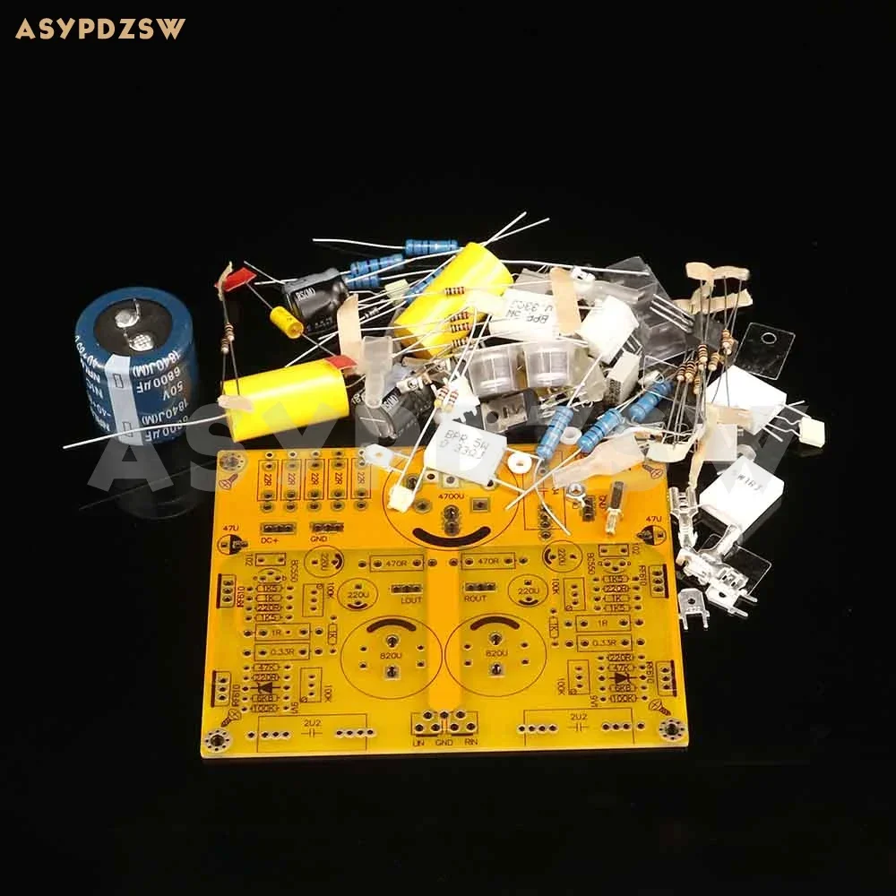 PASS ZEN Single-Ended Class A Headphone amplifier/Small Desktop Power amplifier DIY Kit/Finished board 5W+5W