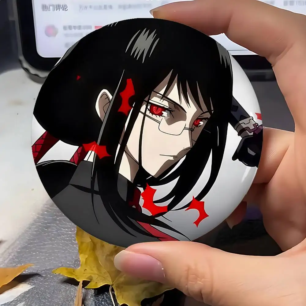 أنيمي B-BLOOD-C شارات الطرفية التلبيب دبابيس صفيح بروش مستدير لحقيبة كتف اكسسوارات هدايا تذكارية #5