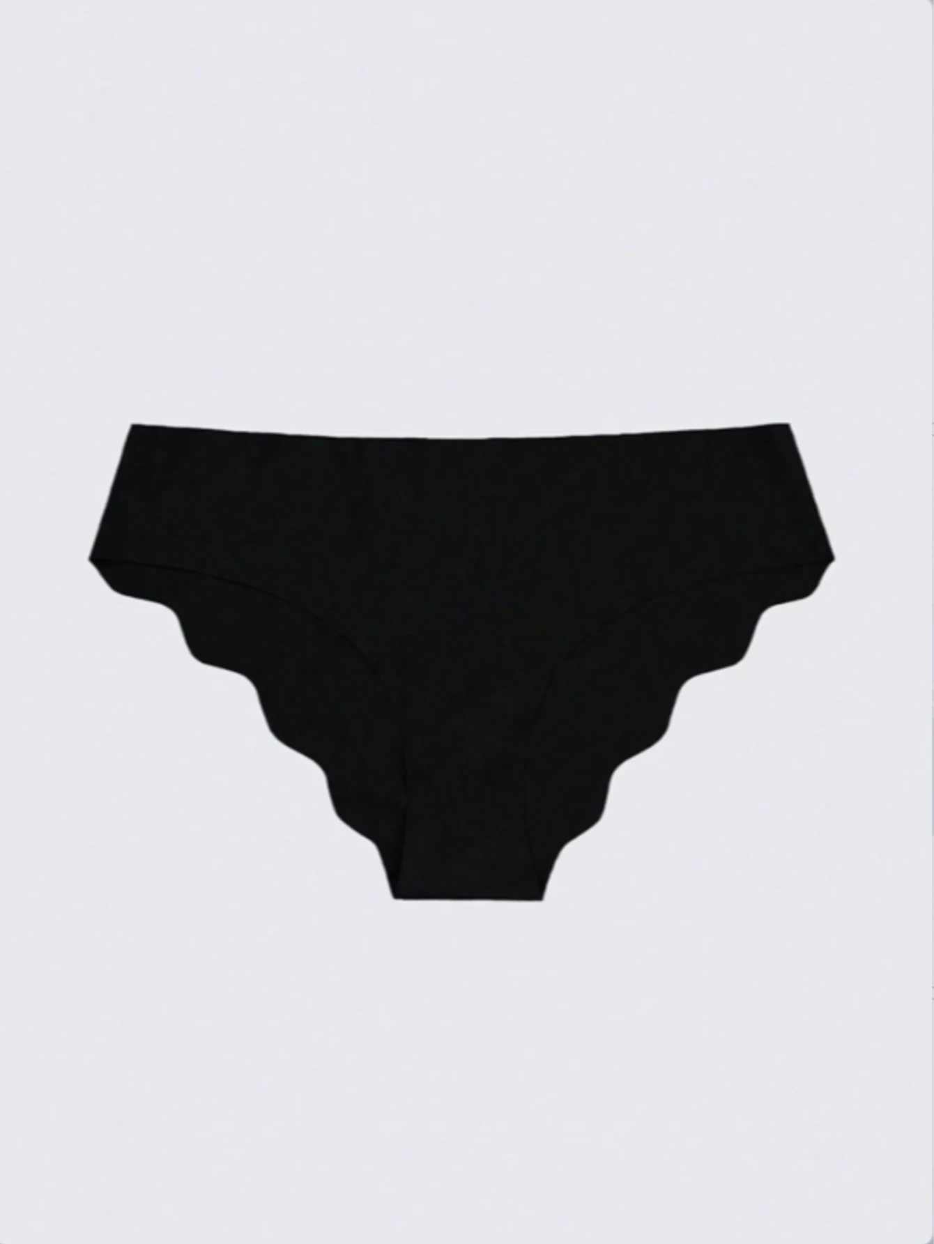 7PCS  Women's underwear  Fashionable heart letter V-shaped sports and fitness brief  Mid waist girls' breathable lingerie