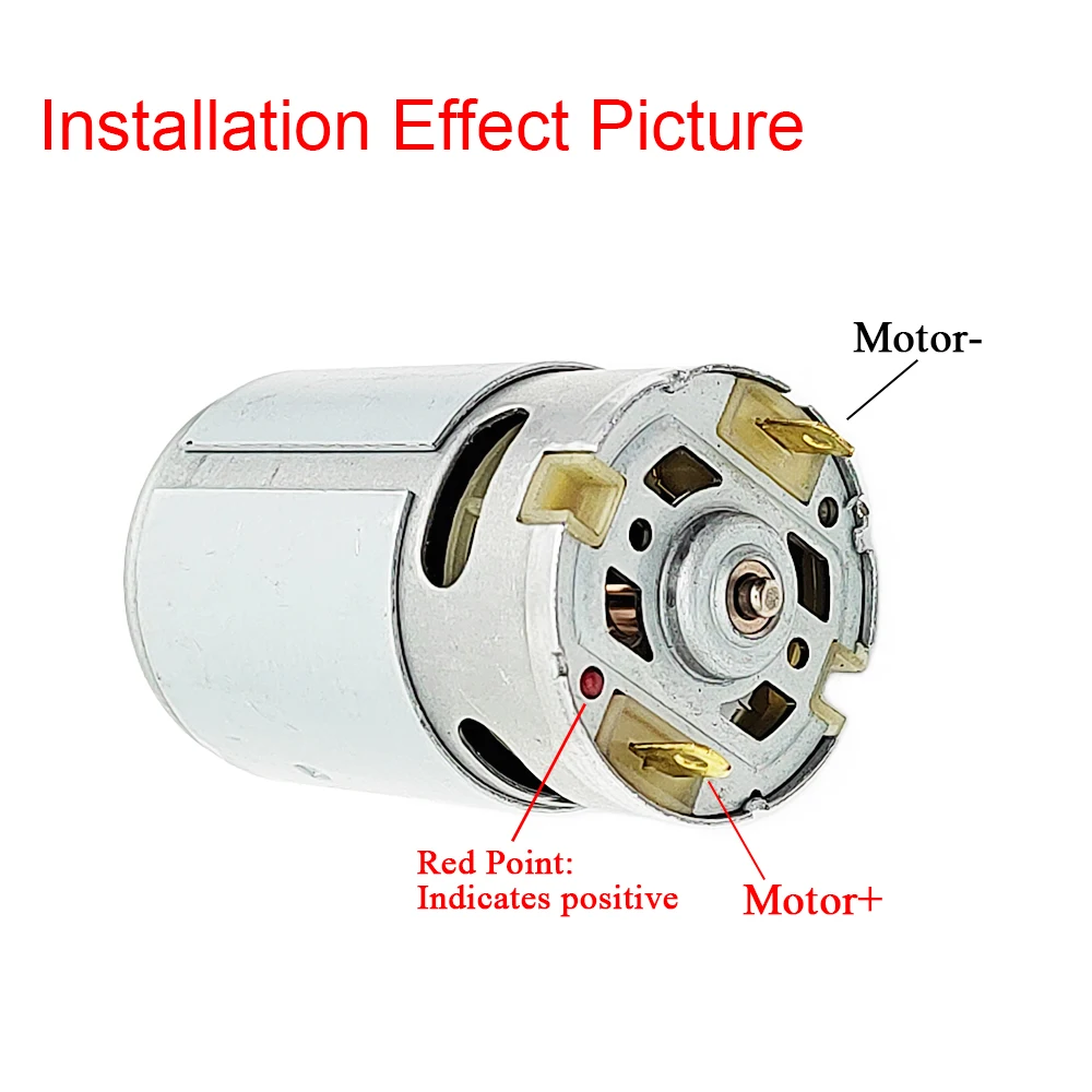 2 stücke rs550 Motor bürsten halters ätze mit Kohle bürste und Metall rückens chale für Lithium lade bohrer Elektro schrauber