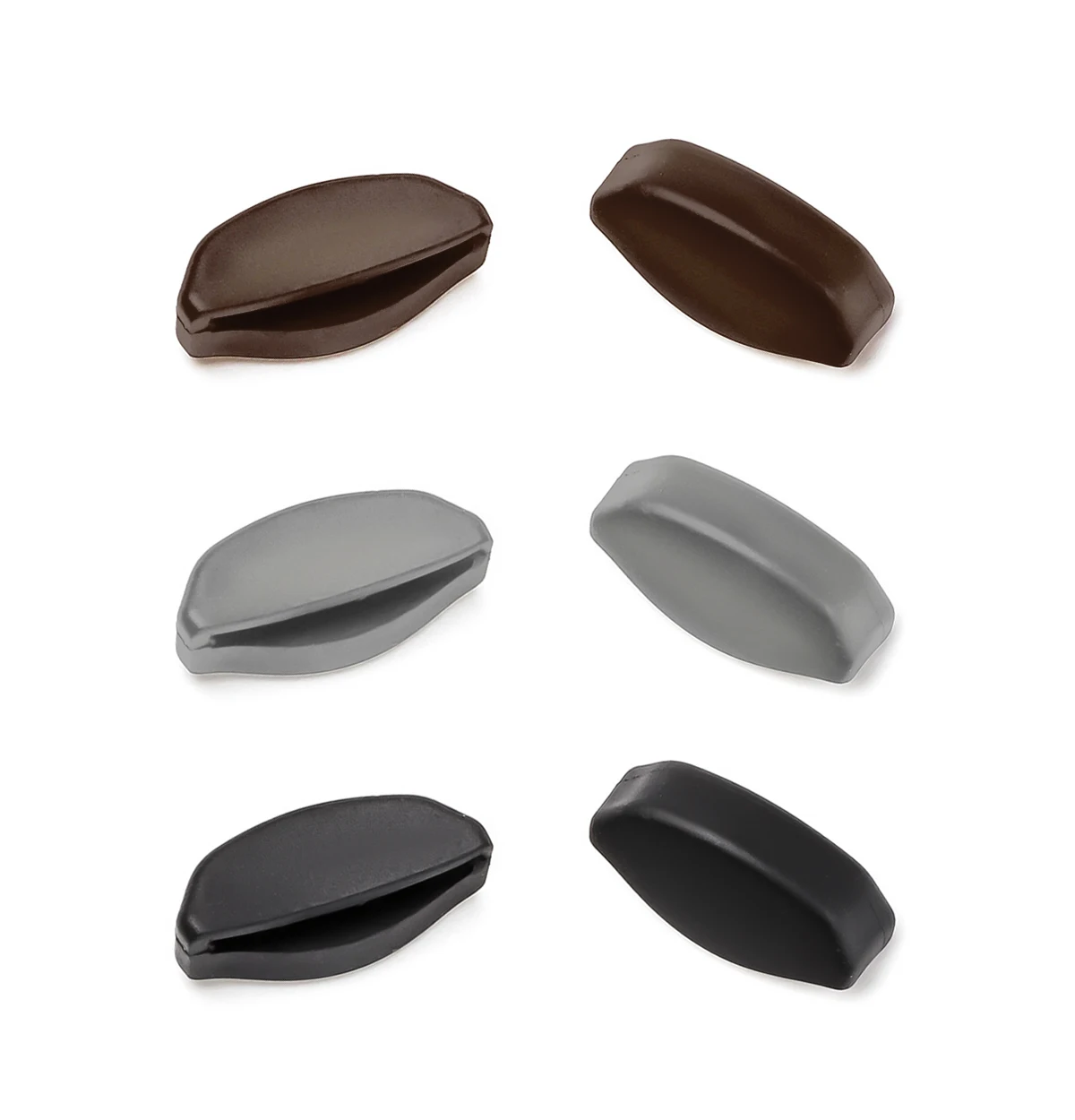 Anti-Slip Replacement Nose Pads for Oakley HSTN SQ OX8208 HSTN SQ OO9533 Sunglasses, Rubber Nose Piece - Regular / Thicker Size