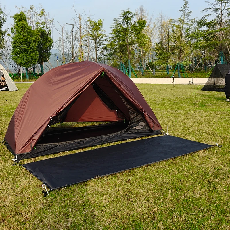 

Ultralight Aluminum Poles Camping Tent, Double Layer, Waterproof Backpacking Tent, 1 Person, Hiking Tents, 4 Season
