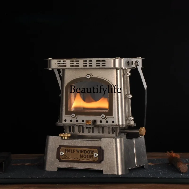 Watch fire oil lamp stove desktop heating stove outdoor camping watch fire watch tea making barbecue stove