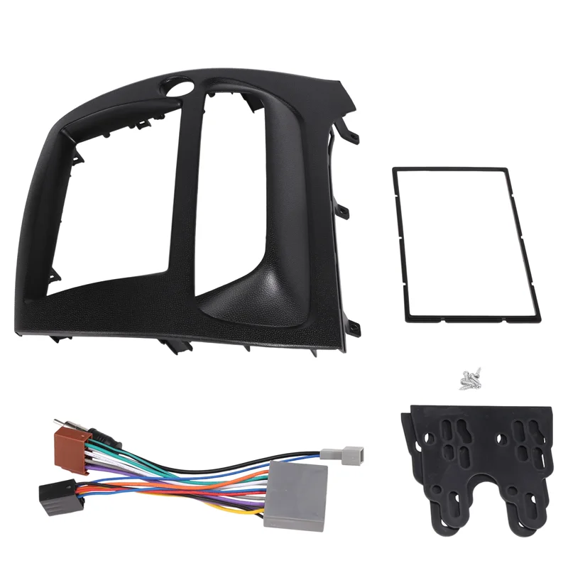 

Premium For Honda Civic Double Din Fascia Radio Dvd Stereo Cd Panel Dash Mounting Installation Trim Kit Face Frame Bezel With Wi