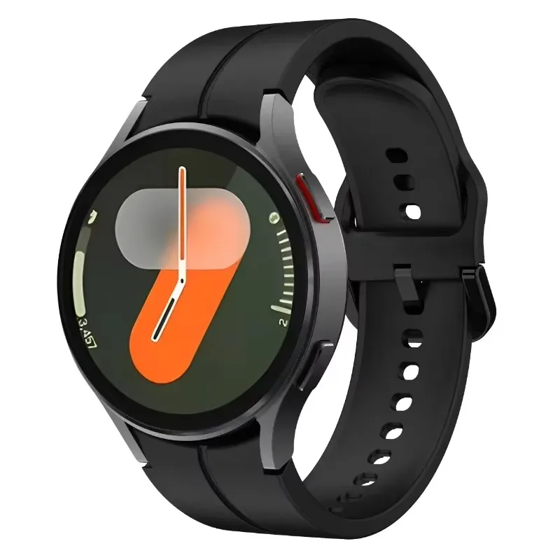 الأصلي سيليكون حزام لساعة سامسونج جالاكسي 7/6/5/4 44 مللي متر 40 مللي متر 5 برو سوار كوريا لساعة جالاكسي 6 4 الكلاسيكية 47 مللي متر 43 مللي متر