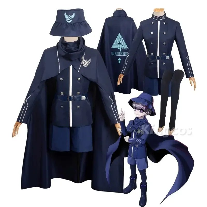 

Master Detective Archives Youma Rain Code Cosplay Costume Fantasia Disguise Adult Men Women Roleplay Halloween Party Cloth Suit