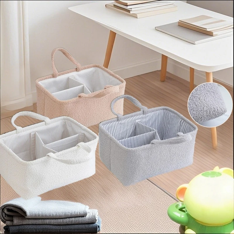 

1PC Portable Handbag Clothes Storage Basket Large Capacity Toys Clothes Socks Book Organizer Multi-functional Storage Tool 수납 봉투