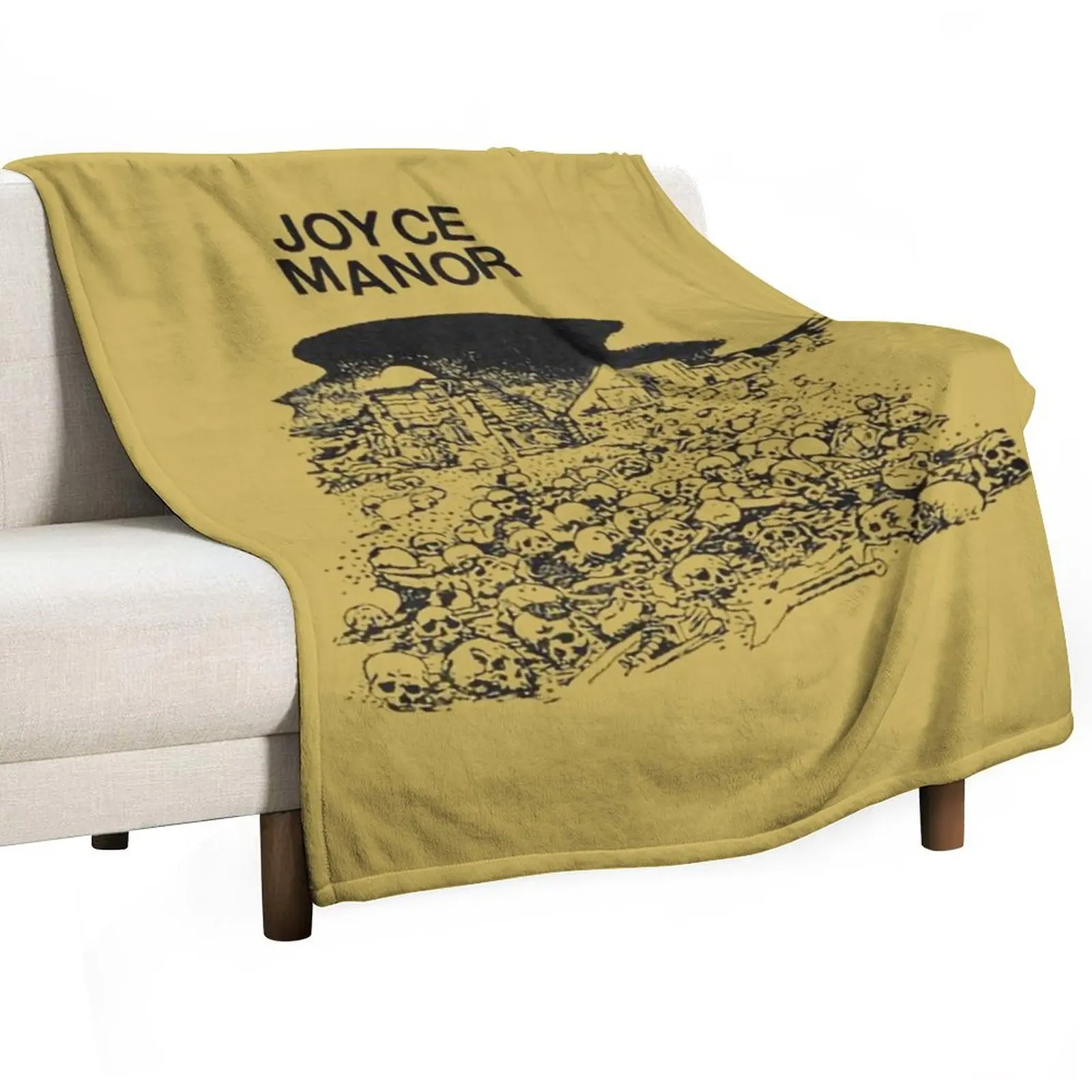 Joyce Manor - SkullsApparel for Fans Throw Blanket Giant Sofa Sofa Throw valentine gift ideas Weighted Blankets